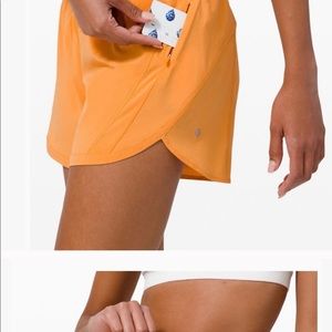 Lululemon track that MR short 5” lined shorts